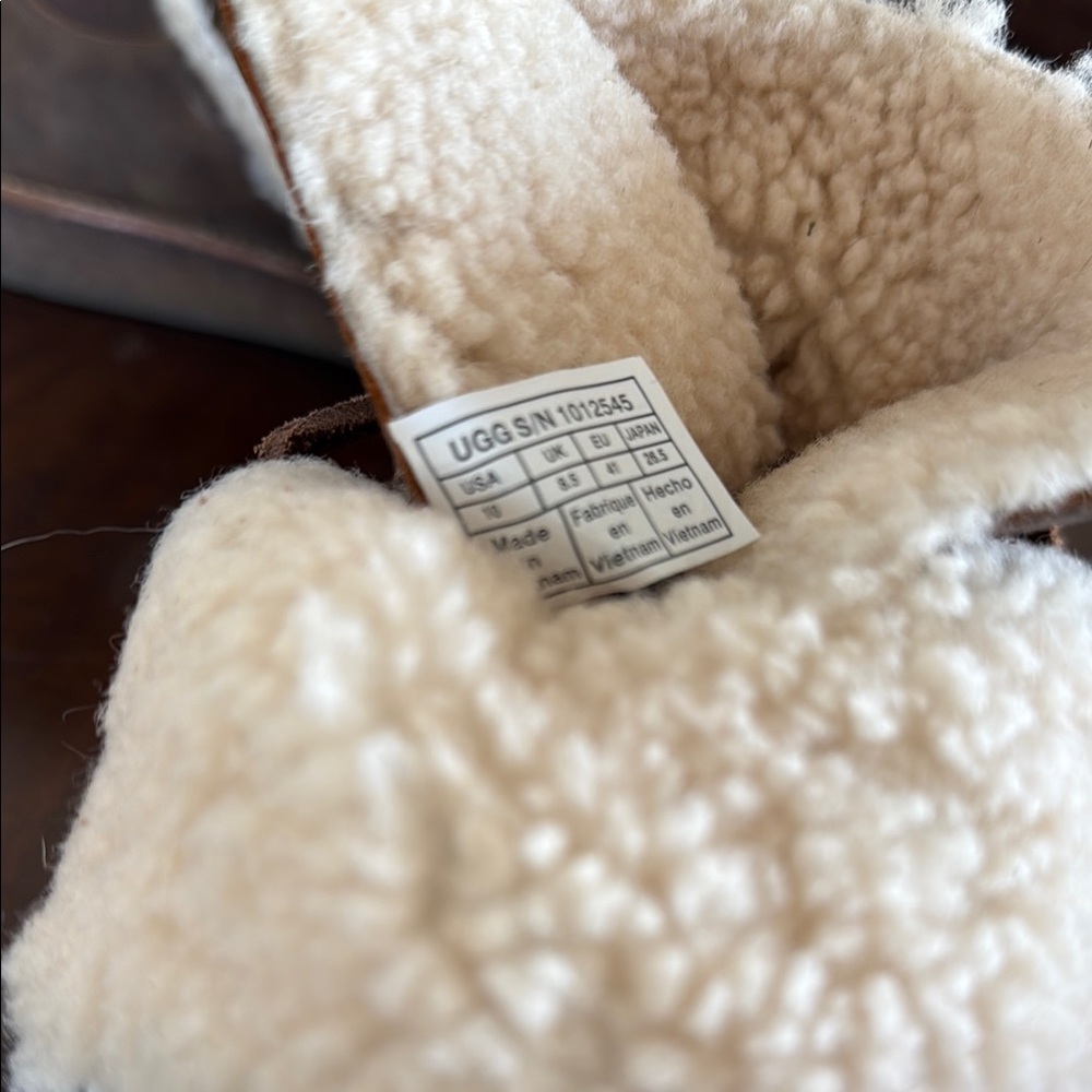UGG Brown Shearling-Lined Boots - Picture 7 of 9